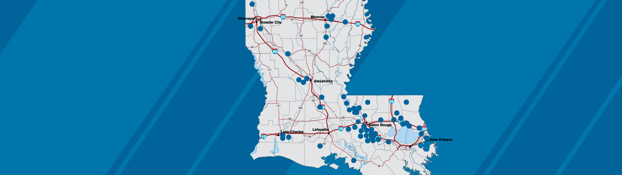 Quality Louisiana Sites Make Successful Projects LED Louisiana